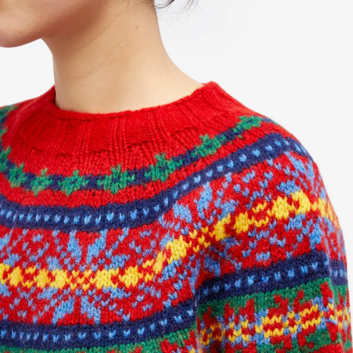 Saga | Retro Knit Sweater