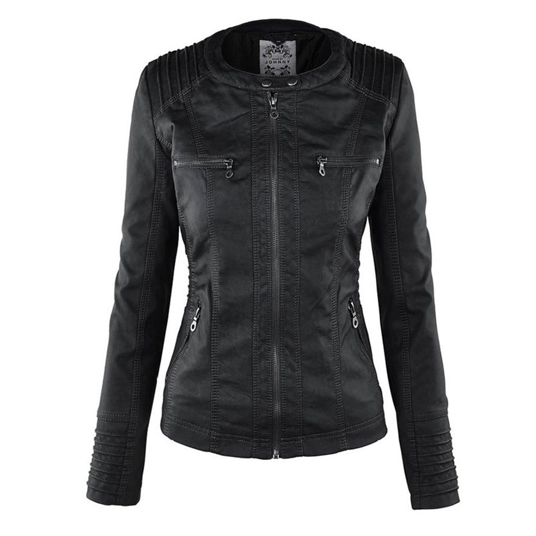 Riyana | Elegant and Street-Ready Leather Jacket