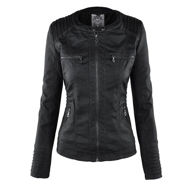 Riyana | Elegant and Street-Ready Leather Jacket