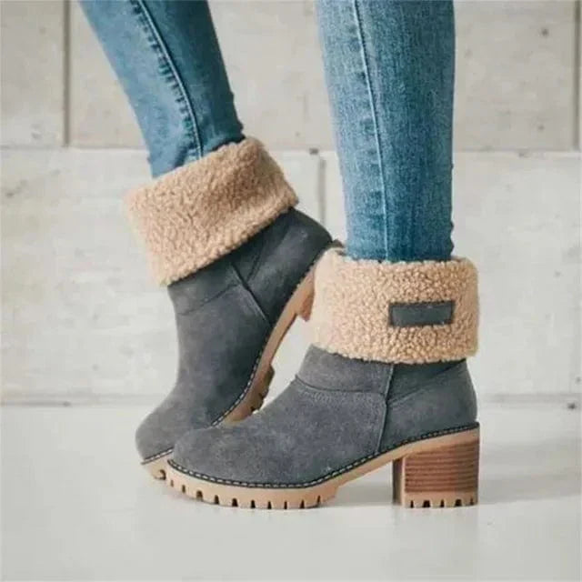 Clémence | Mid-Height Wool Boots