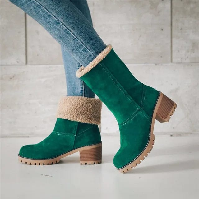 Clémence | Mid-Height Wool Boots