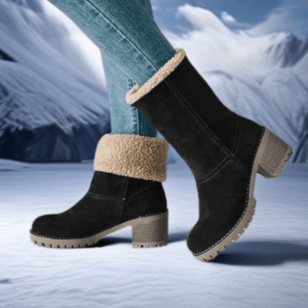 Clémence | Mid-Height Wool Boots