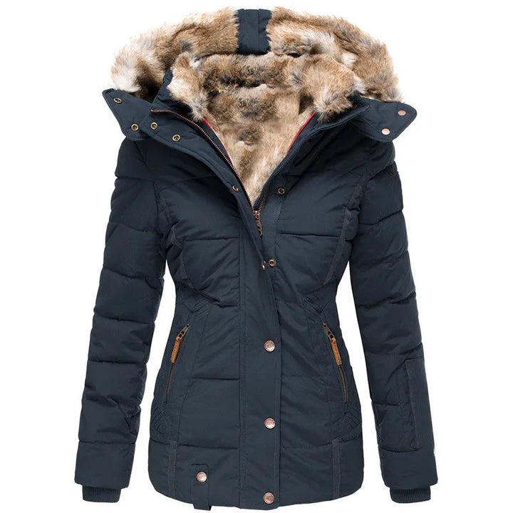 Velina | Comfortable Warm Winter Fur Jacket