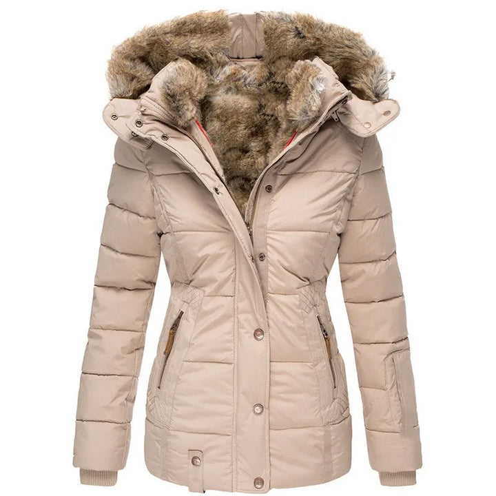Velina | Comfortable Warm Winter Fur Jacket