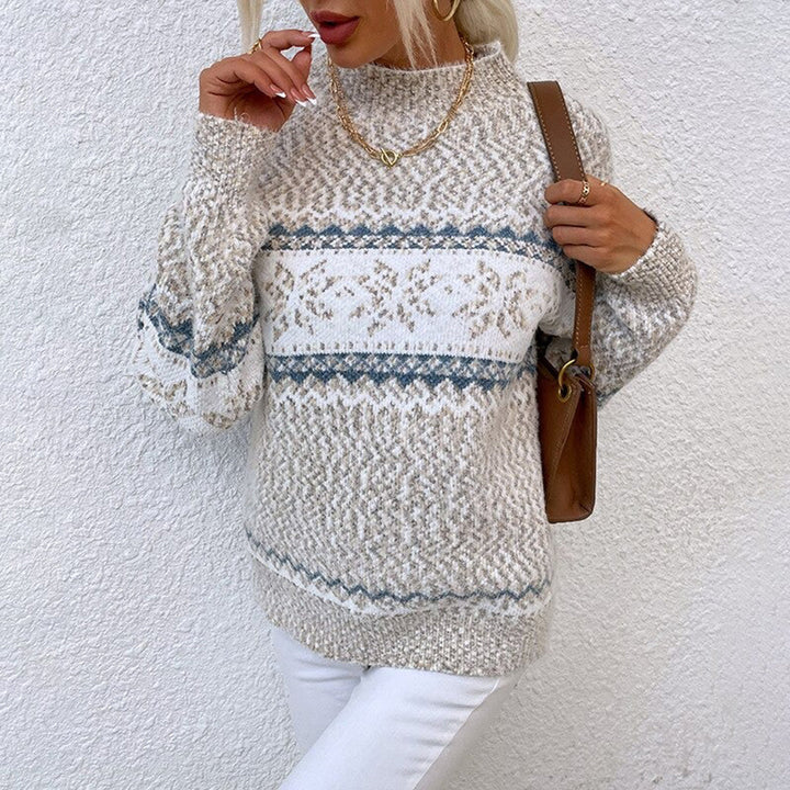 Melanie | Retro Icelandic Knit Sweater