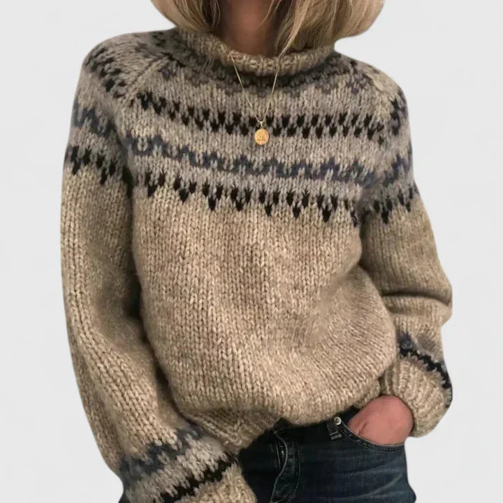 Corinthya | Elegant Knit Sweater
