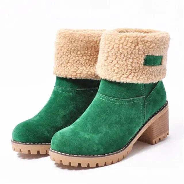Clémence | Mid-Height Wool Boots