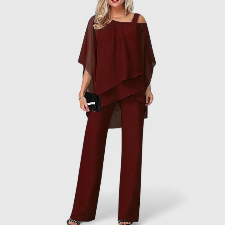Serenity | Chic Two-Piece Pant Ensemble