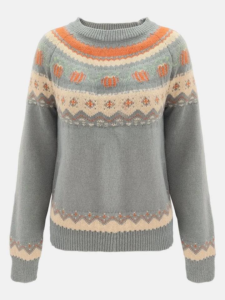 Marion | Retro Icelandic Knit Sweater