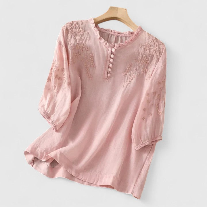 Vasilene | Chic Button-Up Blouse