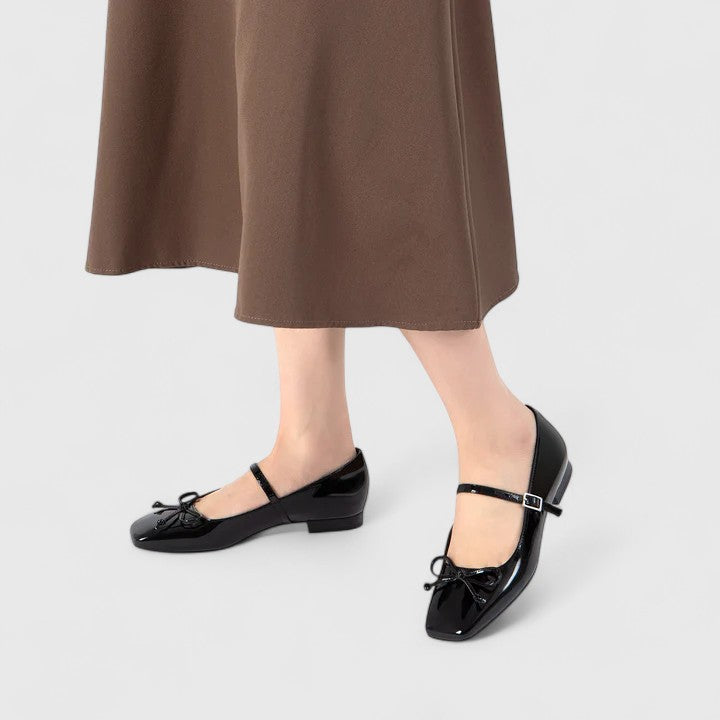 Rozalina | Orthopedic Square-Toe Ballet Flats