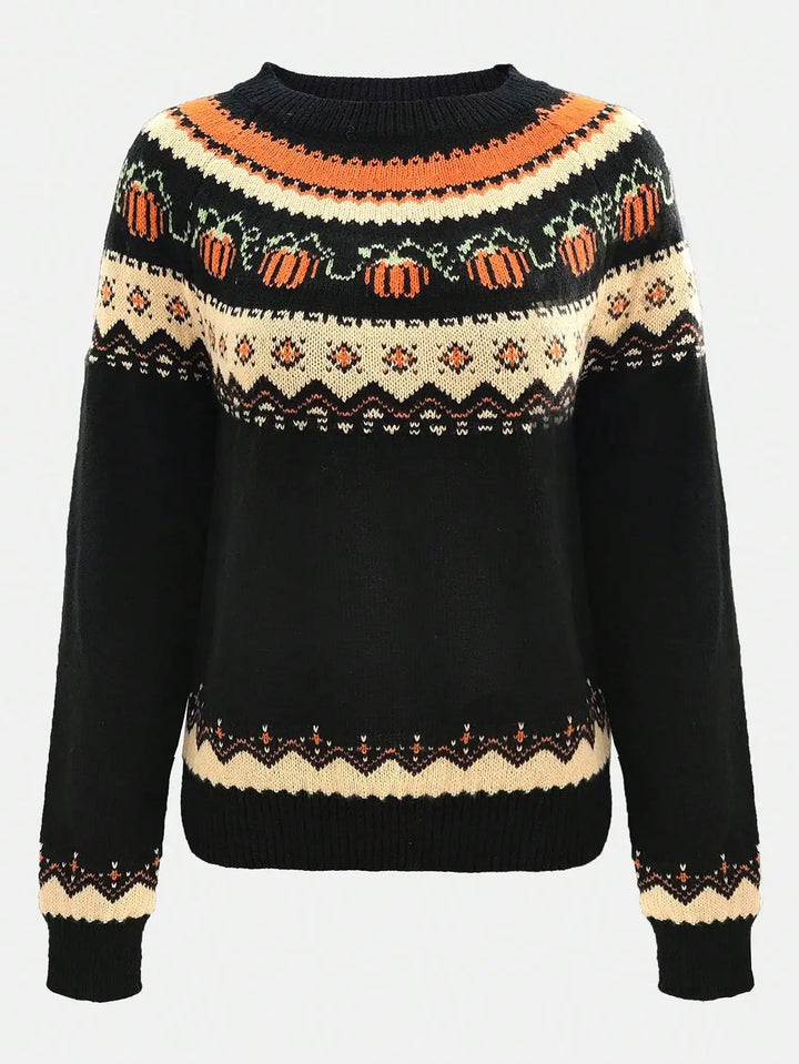 Marion | Retro Icelandic Knit Sweater