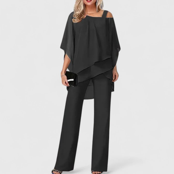 Serenity | Chic Two-Piece Pant Ensemble