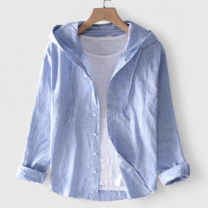 Demi | Chic Hooded Blouse