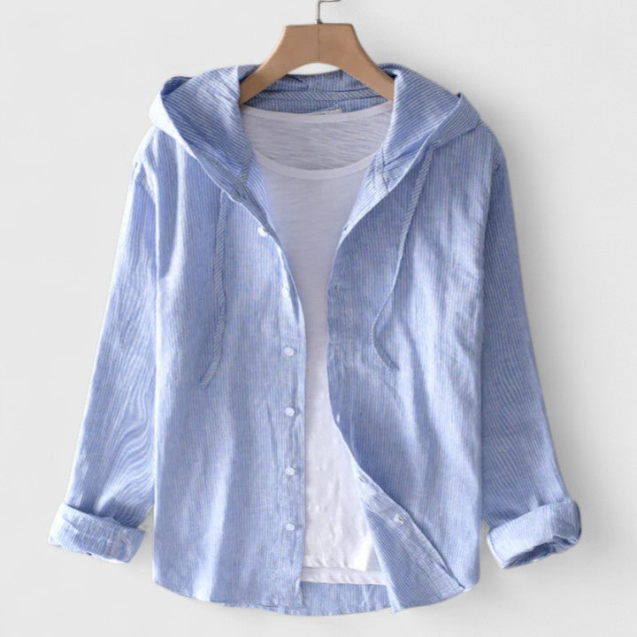 Demi | Chic Hooded Blouse