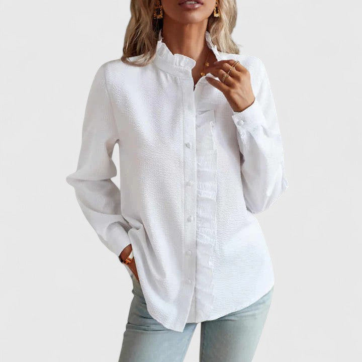 Yasmine | Elegant Long Sleeve Top