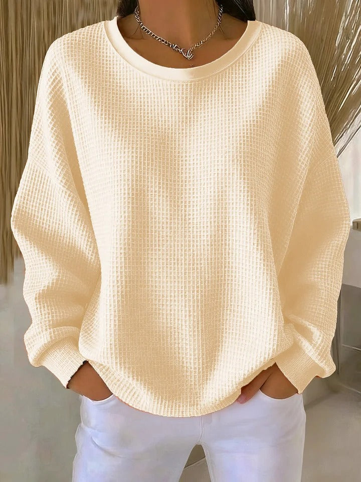 Elora | Cozy Textured Knit Sweater