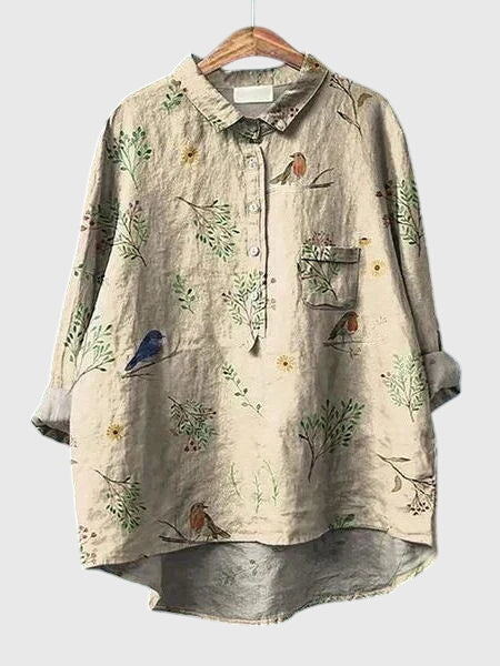 Valeria™ - Blossom Pattern Blouse