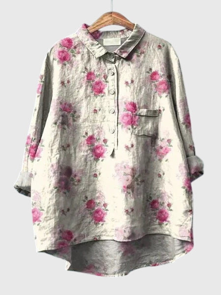 Valeria™ - Blossom Pattern Blouse