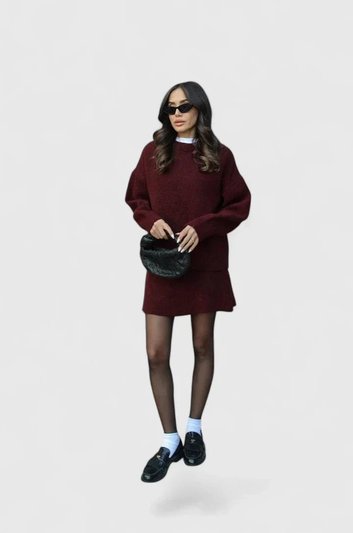 Ximaryell | Cozy Sweater Ensemble