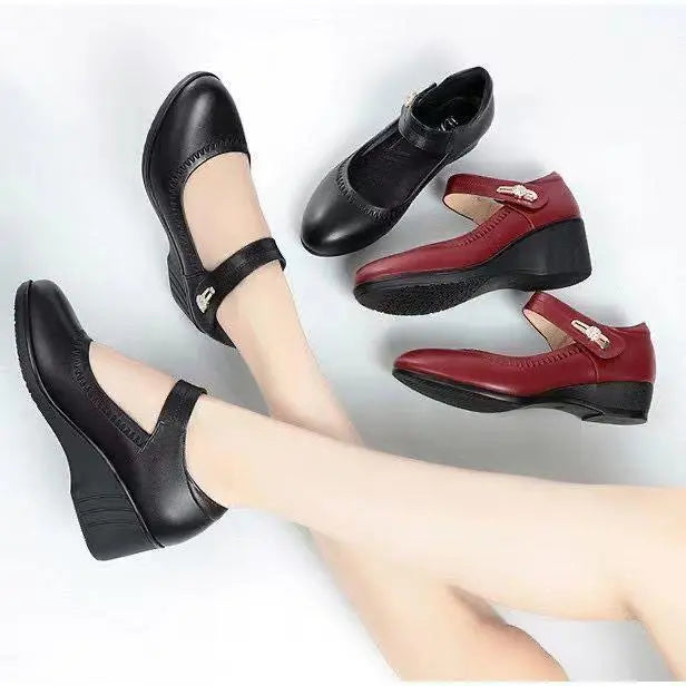 Sophia | Elegant Half Shoes with Medium Heel