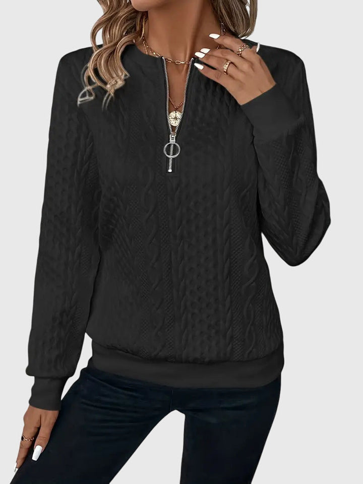 Nora™ Zippered Sweater