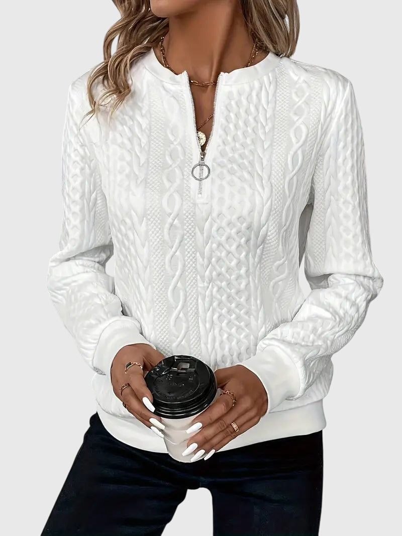 Nora™ Zippered Sweater