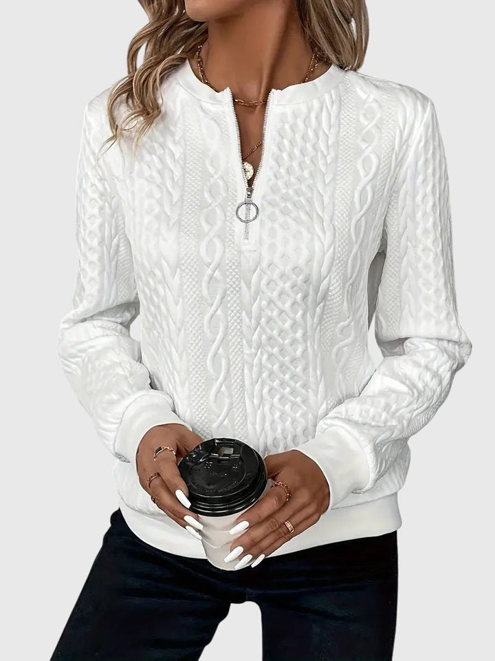 Nora™ Zippered Sweater