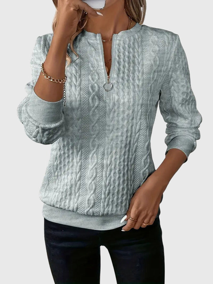 Nora™ Zippered Sweater