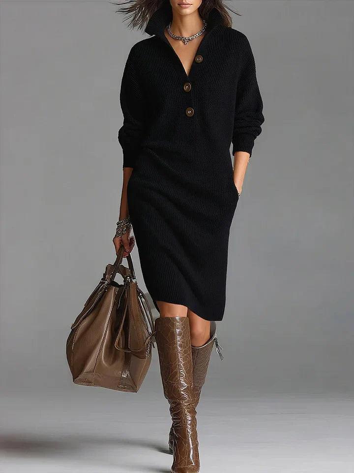 Clara | Soft Knit Sweater Dress