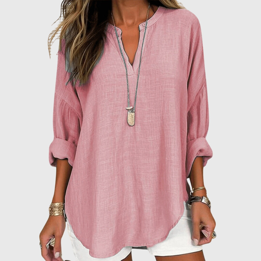 Lenara™ | Breezy Chic Beach Blouse