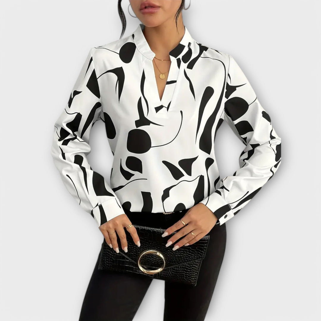 Lara™ Stylish Blouse with Unique Design