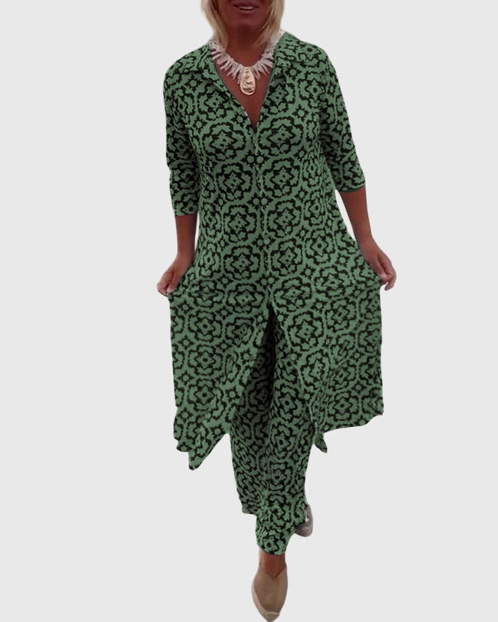 Gabriella™ | Chic Vintage Two-Piece Ensemble