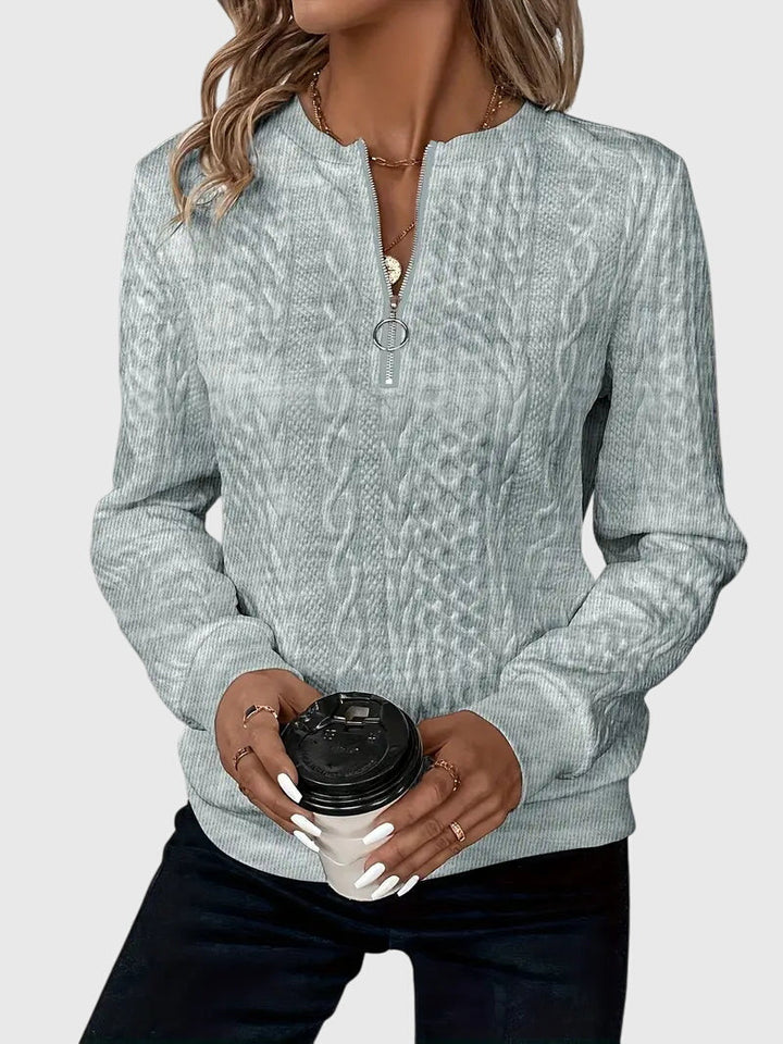 Nora™ Zippered Sweater