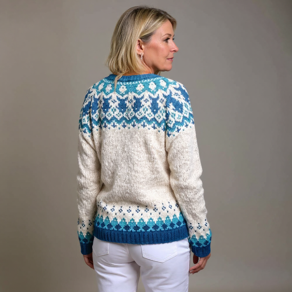 Eva | Handcrafted Vintage Icelandic Cardigan