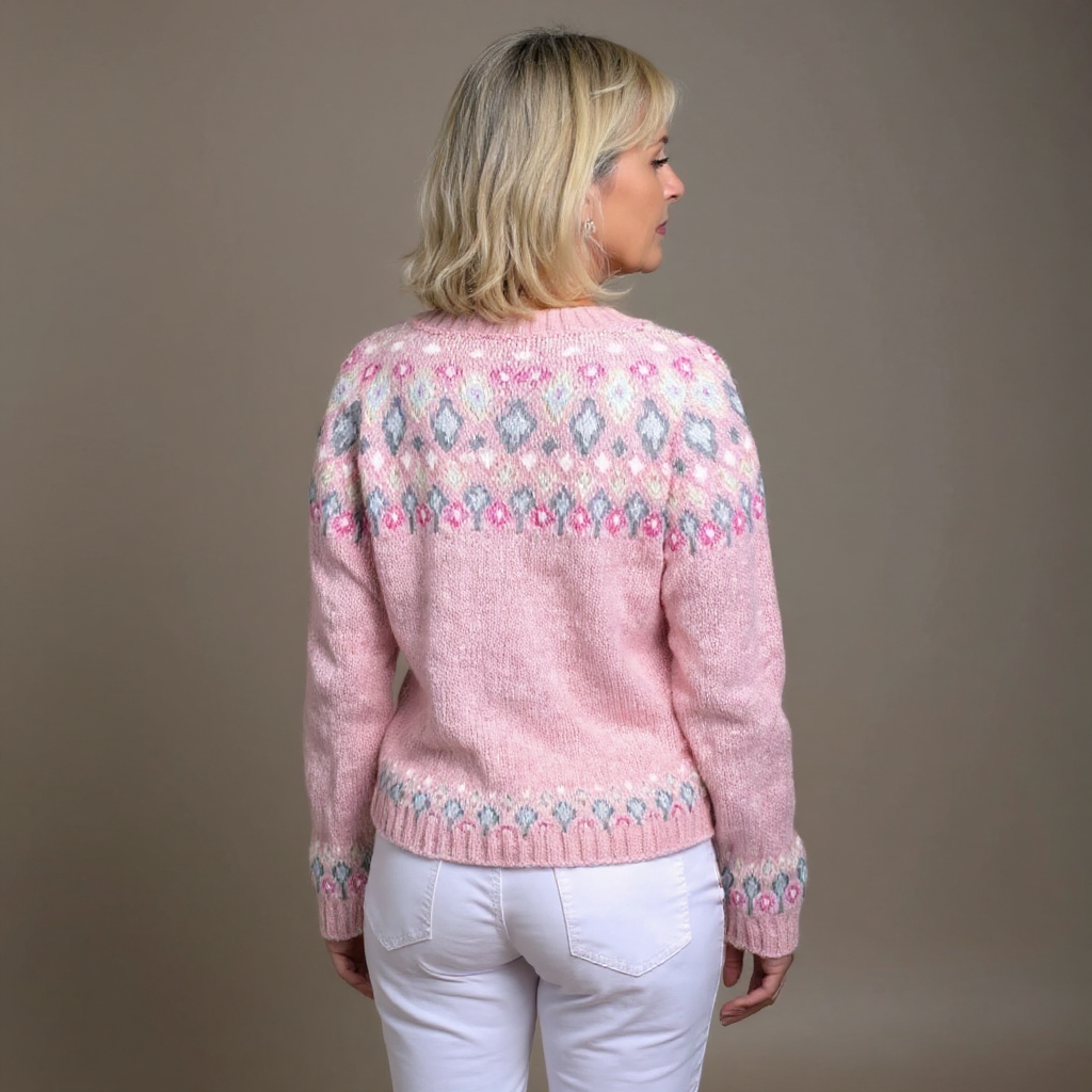 Hazel | Cozy Pink Cardigan