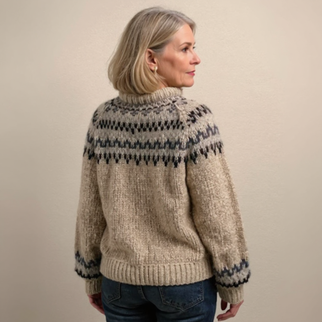 Ashley | Handcrafted Vintage Icelandic Sweater
