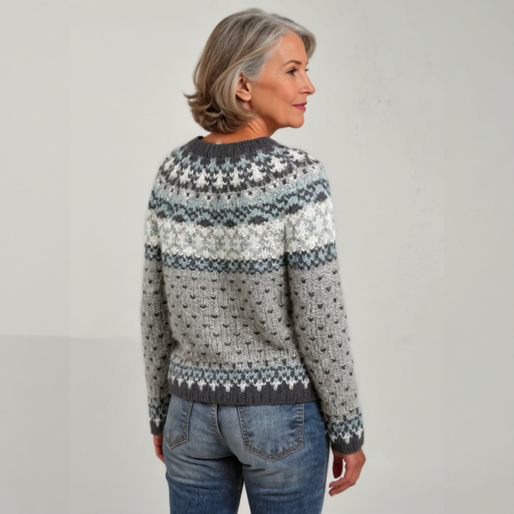 Amelia | Handcrafted Vintage Icelandic Sweater
