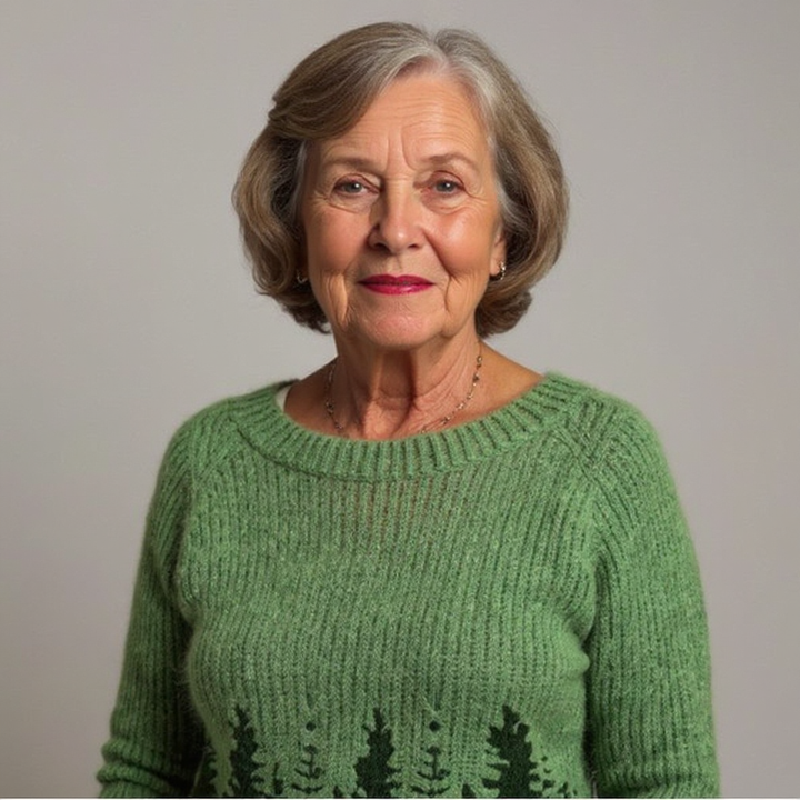 Vintage Icelandic Paisley Sweater