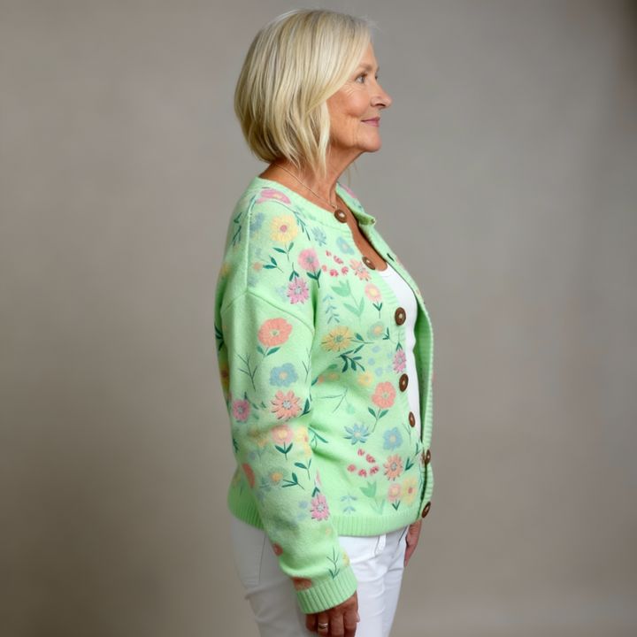 Aleah | Floral Design Cardigan