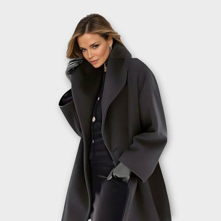 Eva | Premium Windproof Wool Coat