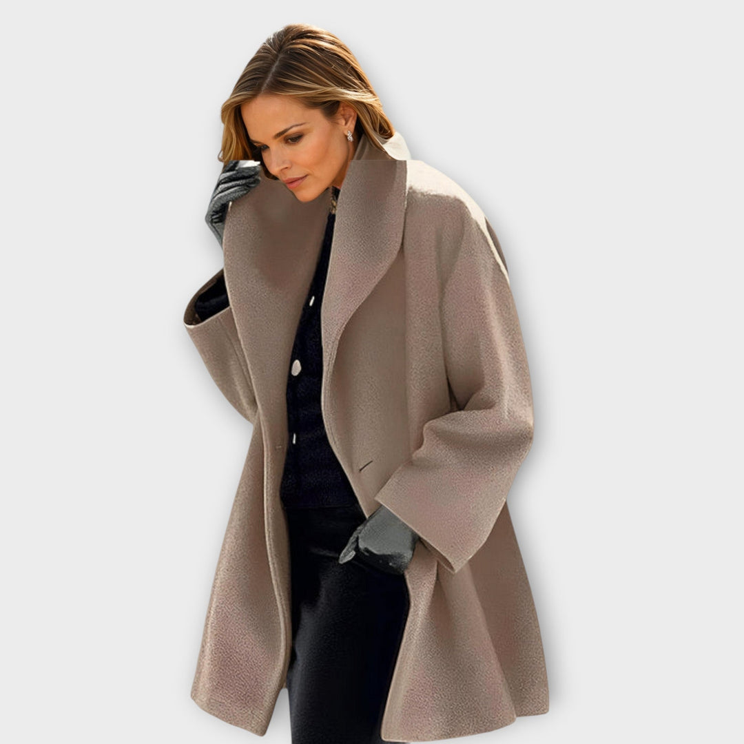 Eva | Premium Windproof Wool Coat