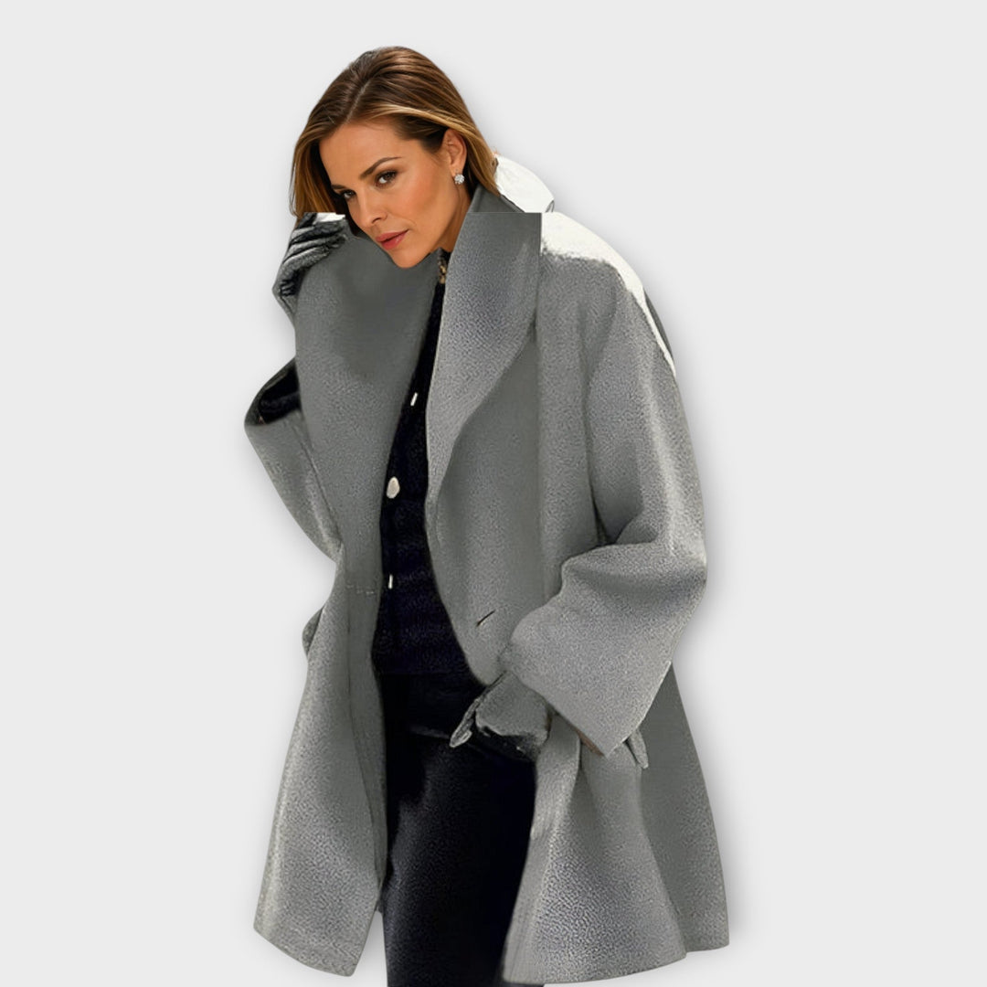 Eva | Premium Windproof Wool Coat
