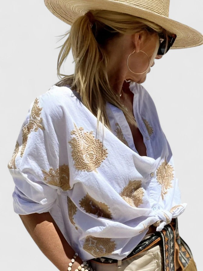 Veronika™ | Chic Elegance Blouse