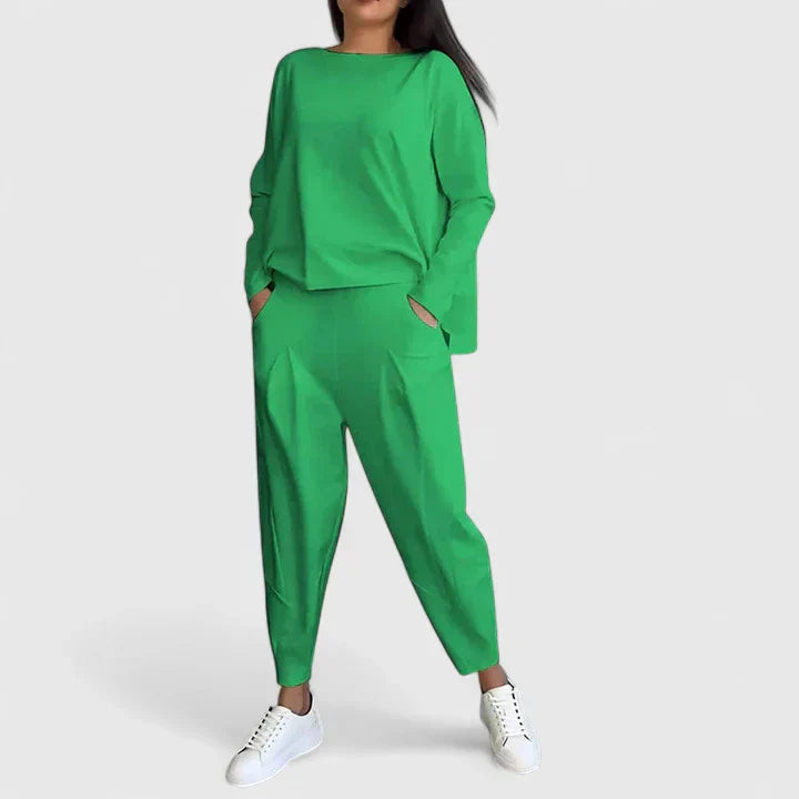 Soe | Chic Two-Piece Ensemble